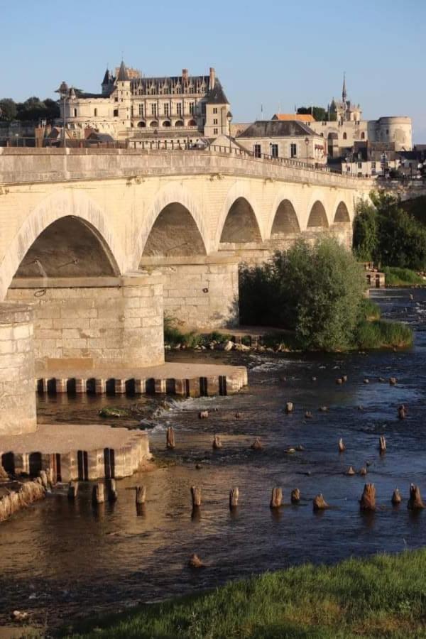 Le 17 Entre Gare Et Chateau Amboise Bagian luar foto